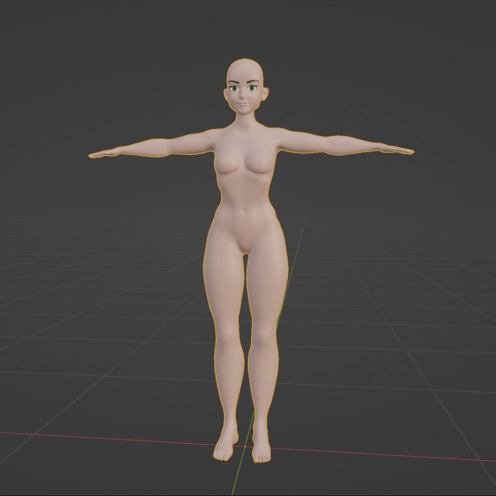 Cuerpo básico femenino 1